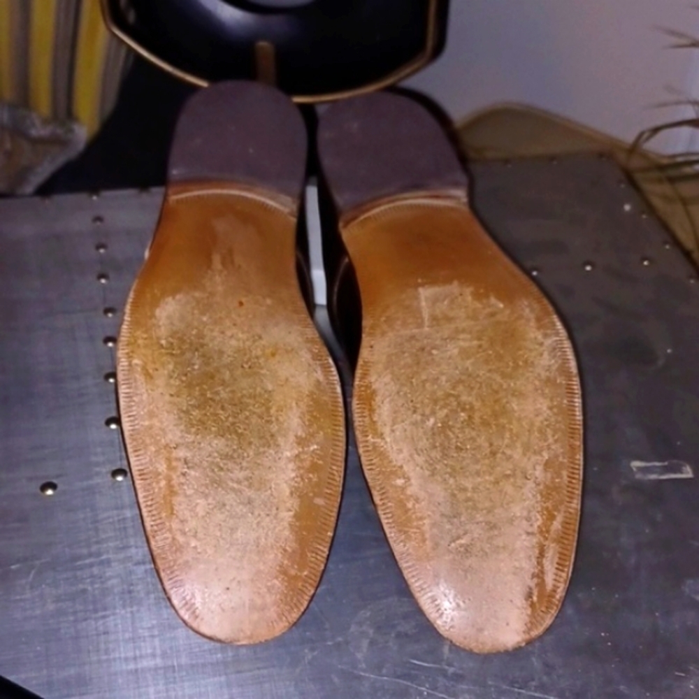 E. VOGEL Custom Brown Genuine Leather Dress Shoes, 14 - Picture 10 of 11